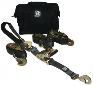 5 piece Ratcheting Axle Strap Set
