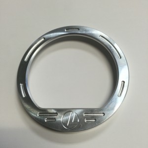 Billet Aluminum Speedometer bezel for Polaris