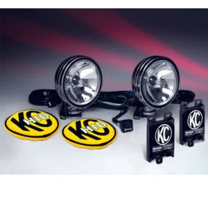 HID 6 in. Long Range Lights Stainless, 50 watt (Pair)