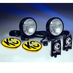 HID 6 in. Flood Lights Black, 50 watt (Pair)