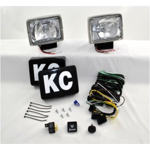 5x7 Long Range Lights Stainless, 100 watt (Pair)