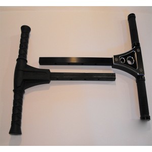 Polaris RZR XP 900 / RZR XP 1000 Square Passenger Grab Bar - Polaris RZR XP 900 / RZR XP 1000 Square Passenger Grab Bar, Anodized Black