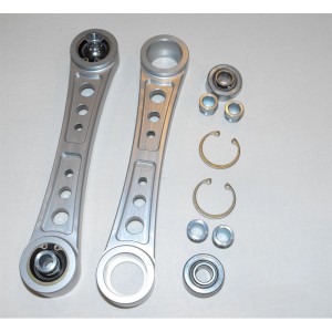 Polaris RZR XP 1000/XP4 1000 Suspension Sway Bar Links (Pair) - Polaris RZR XP 1000 Suspension Sway Bar Link (Pair), Anodized Black