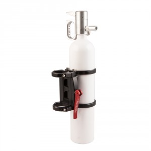 White Bottle with Mount