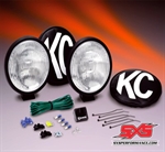 Apollo DIY 6 in. Fog Plastic, 55 watt (Pair)