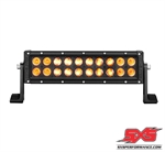 C Series 10 in. LED Amber Light Bar, 60 watt (Single)