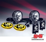 HID 6 in. Long Range Lights Stainless, 50 watt (Pair)
