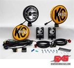 HID 6 in. Long Range Lights Black, 50 watt (Pair)