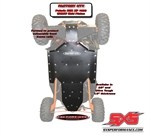 Polaris RZR XP 1000 UHMW Full Skid Plates