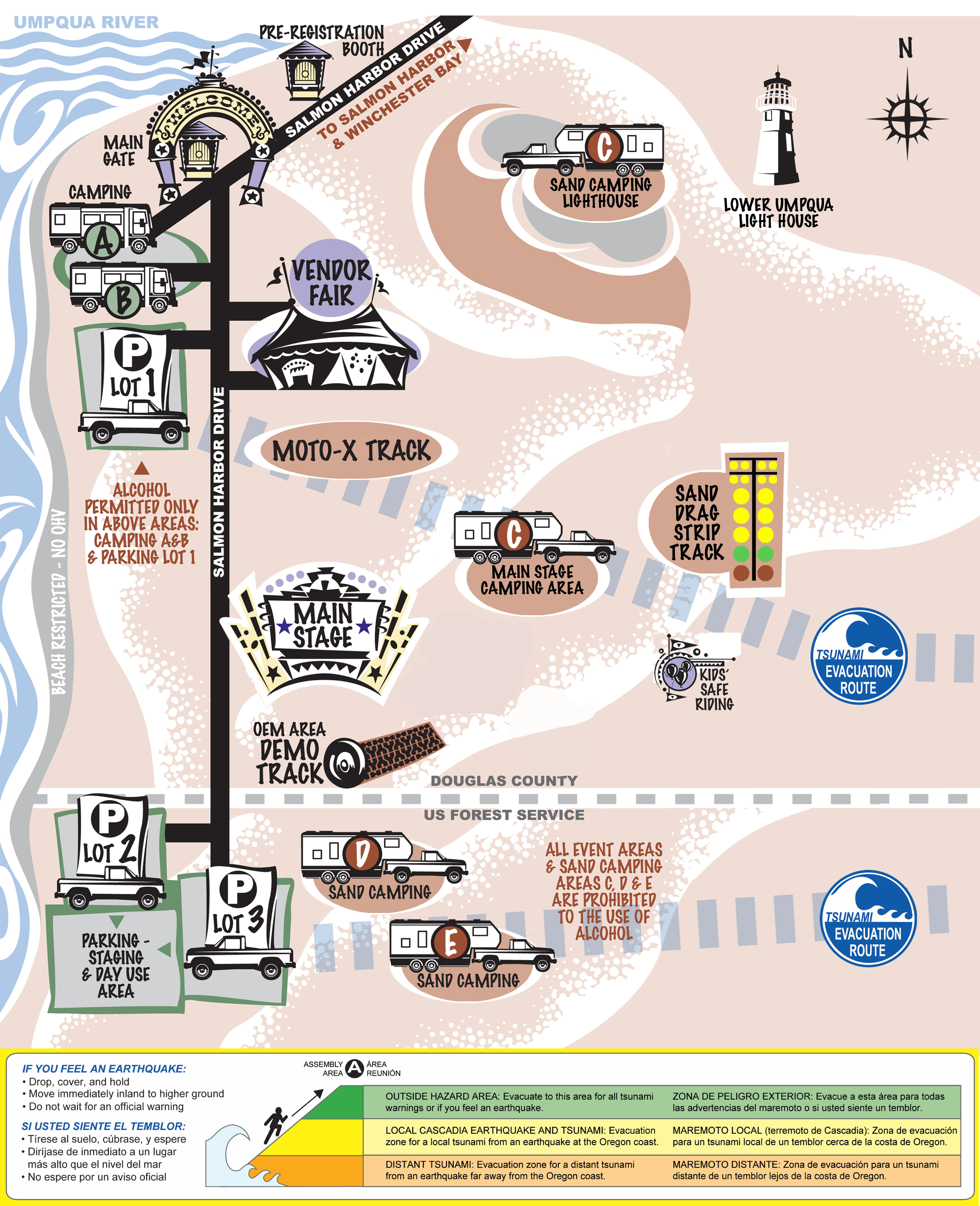 DuneFest Map